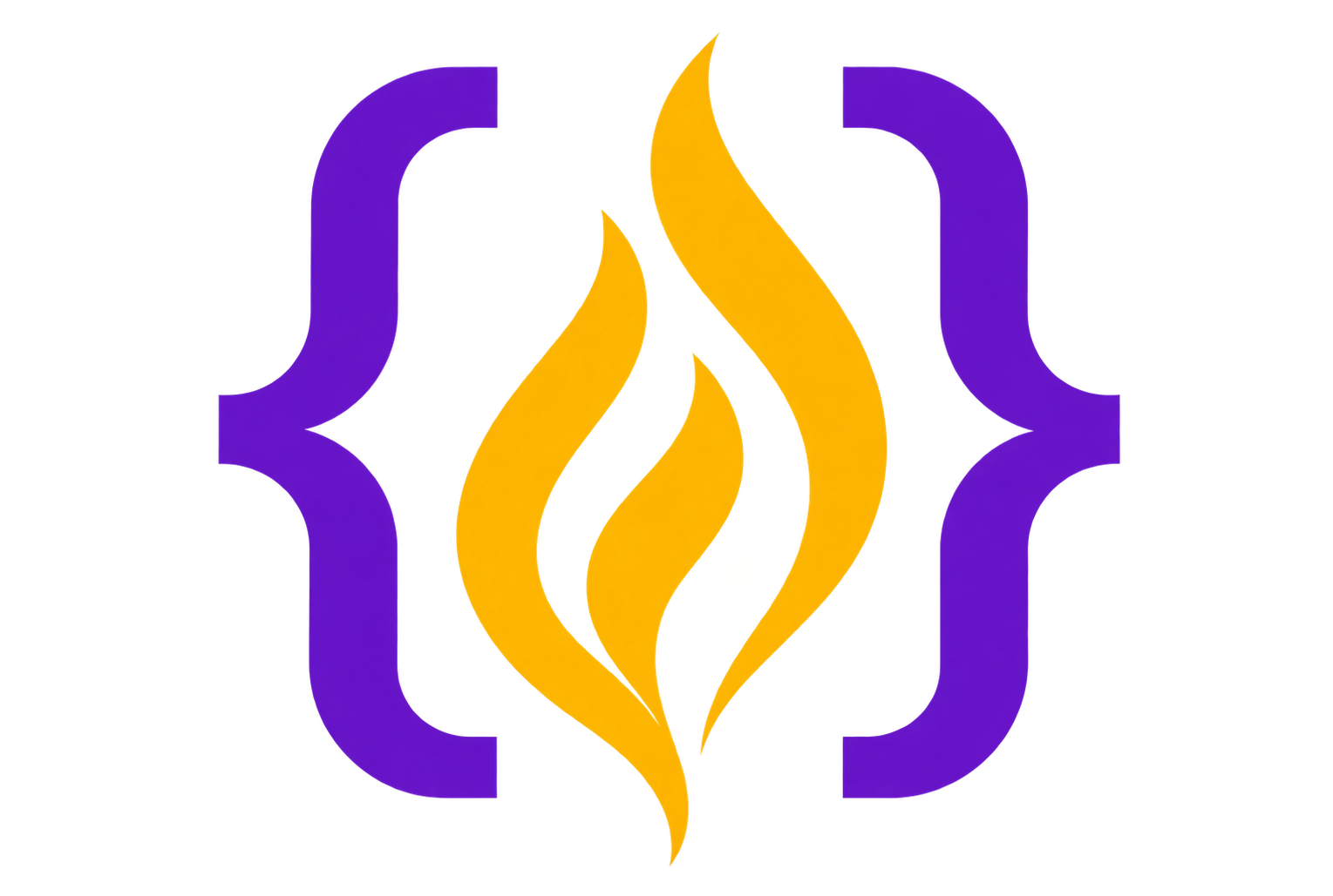 Wit-Invent’s purple braces and gold flame logo
